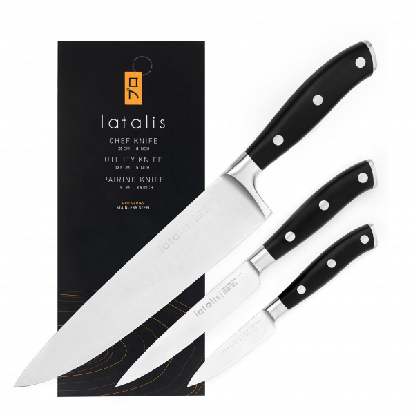 Latalis Pro Knife Set 3 Pieces